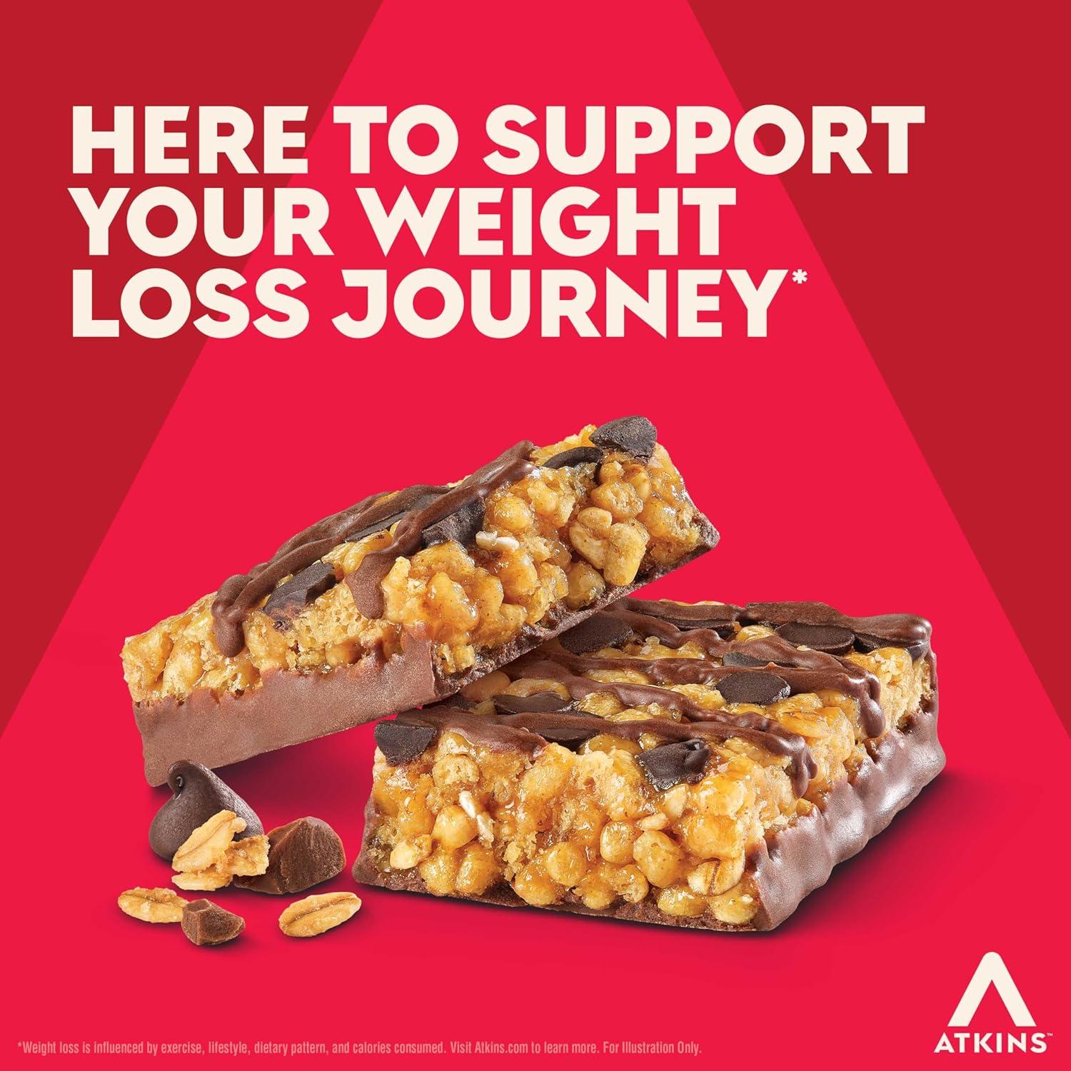 image:imageAtkins Blueberry Greek Yogurt amp Strawberry Shortcake High Protein Bar High Fiber Keto Friendly 12 Count 6 Bars Each FlavorSnack Food Bar