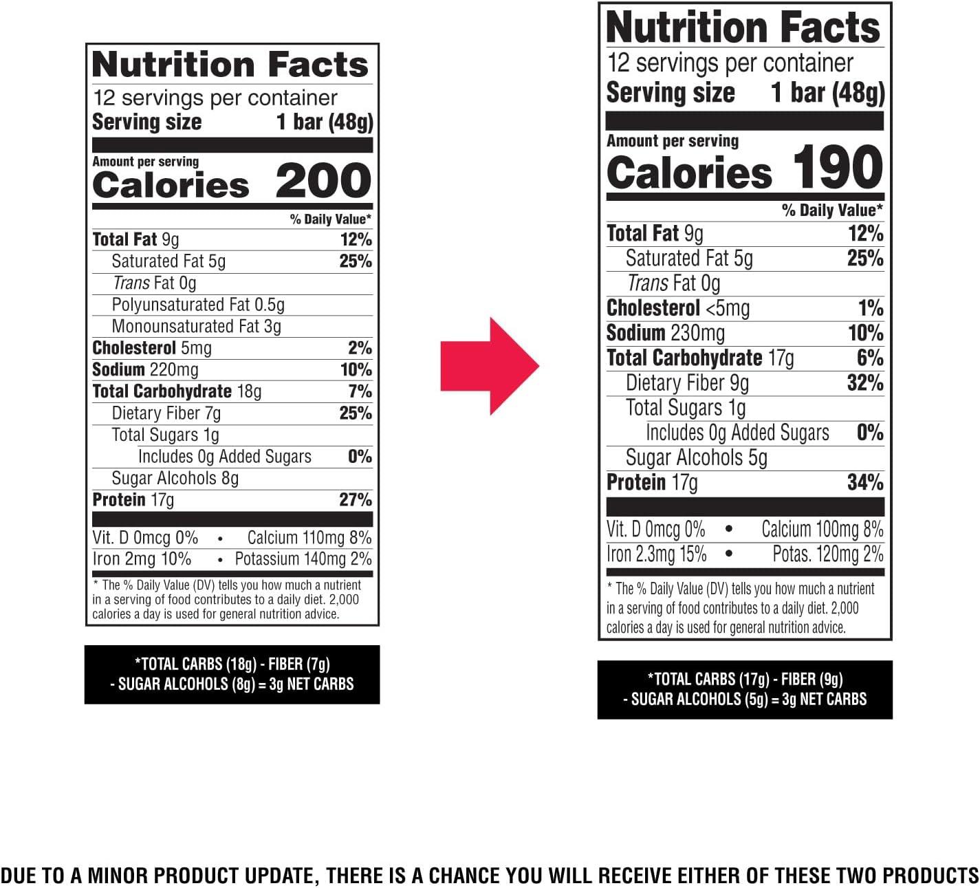 image:imageAtkins Blueberry Greek Yogurt amp Strawberry Shortcake High Protein Bar High Fiber Keto Friendly 12 Count 6 Bars Each FlavorSnack Food Bar