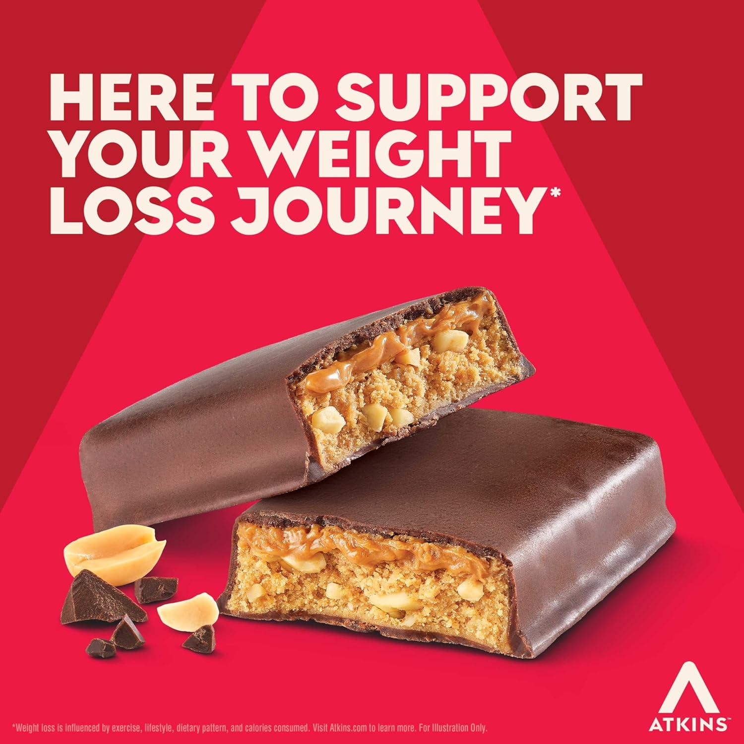 image:imageAtkins Blueberry Greek Yogurt amp Strawberry Shortcake High Protein Bar High Fiber Keto Friendly 12 Count 6 Bars Each FlavorSnack Food Bar
