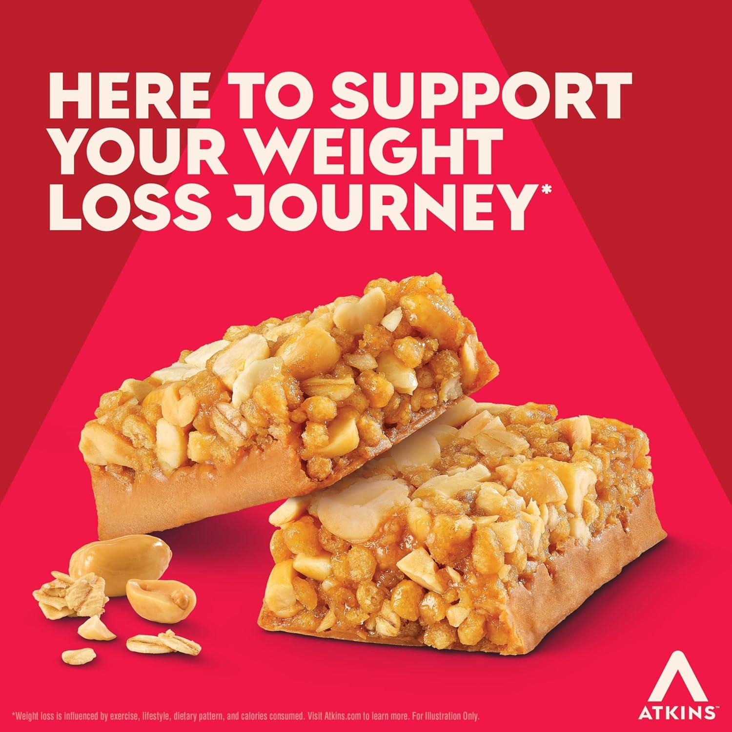image:imageAtkins Blueberry Greek Yogurt amp Strawberry Shortcake High Protein Bar High Fiber Keto Friendly 12 Count 6 Bars Each FlavorSnack Food Bar