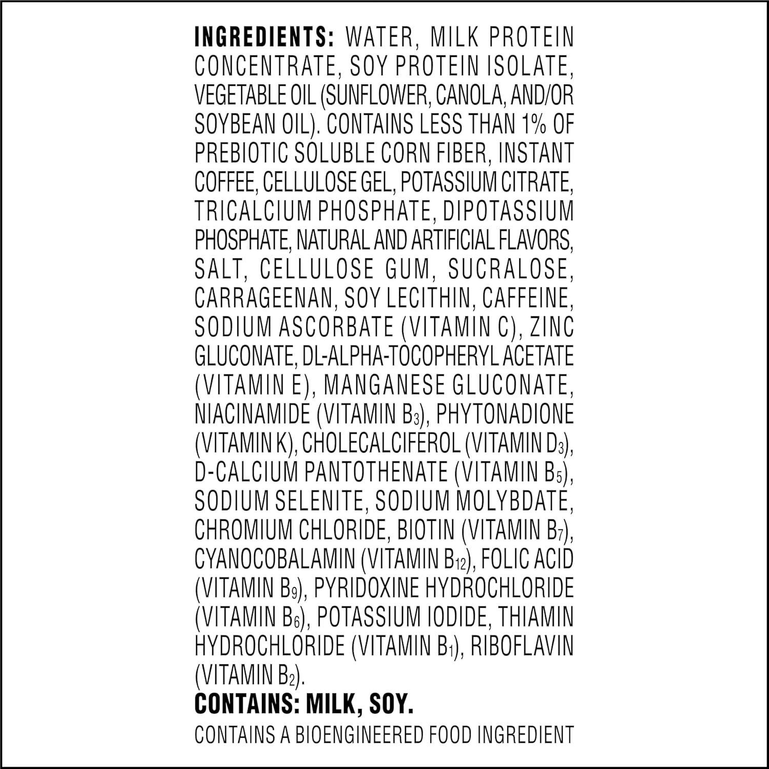 image:imageAtkins Chai Tea Latte Flavored Protein Shake High Protein Shake Low Glycemic Low Carb Low Sugar Keto Friendly Gluten Free Ready to Drink Protein Shake 12 count 3 sets of 4Caf Au Lait