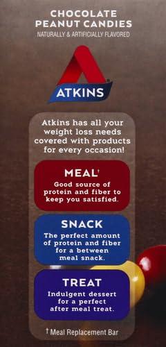 image:imageAtkins Endulge Treat Peanut Butter Candies 2g Net Carbs 2g Sugar Creamy Peanut Butter Filling Low Carb Low Sugar 4 Packs 5 Count EachChocolate Peanut Candies