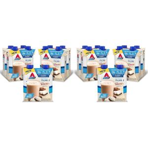 image:imageAtkins Creamy Chocolate Coconut Protein Shake 15g Protein 2g Net Carbs 1g Sugar Keto Friendly 12 Count11 Fl Oz Pack of 24