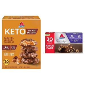 image:imageAtkins Keto Cookies amp Crme Clusters Gluten Free High Fiber Low Carb Keto Friendly 8 CountAlmond